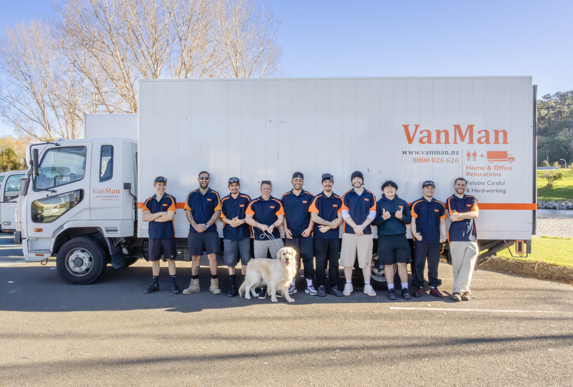 VanMan Team Side of Truck VanMan Team Side of Truck